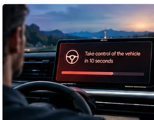 Level 3 automated driving handover concept